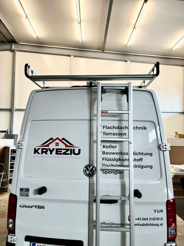 Hecktürleiter für den Dachzugang
